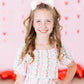Rosebud Bows Smocked Ruffle Dress