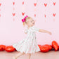 Rosebud Bows Smocked Ruffle Dress