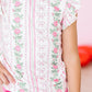 Rosebud Bows S/S Ruffle Tee