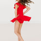 Red S/S Twirl Leotard