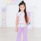 Bright Lilac Scrunchy Bells