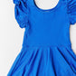 Royal Blue S/S Twirl Leotard