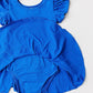 Royal Blue S/S Twirl Leotard