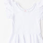 White S/S Twirl Leotard