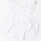 White S/S Twirl Leotard