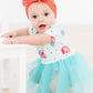 Rainbow Grooves Tutu Bodysuit