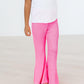 Neon Pink Scrunchy Bells