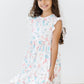 Mermaid Friends Flutter Sleeve Twirl Dress