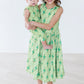 Neon Lightning Tank Twirl Dress