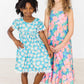 Luau Floral Ruffle Maxi Dress