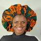 Duma Mbili Large Silk Lined Bonnet