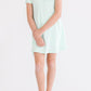Pastel Green T-Shirt Dress