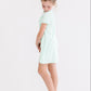 Pastel Green T-Shirt Dress