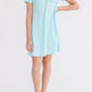 Aqua T-Shirt Dress