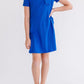 Royal Blue T-Shirt Dress