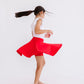 Red Twirl Skort
