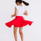 Red Twirl Skort