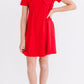 Red T-Shirt Dress