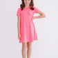 Neon Pink T-Shirt Dress