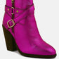 Cat-Track Leather Ankle Boots