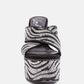 Sinful High Platform Patterned Diamante Slides