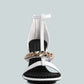 Dakota Metal Chain Mid Heel Sandals