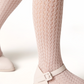 Conte-Kids Cotton Tights Miss 618 - Mesh Pattern