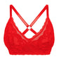 Rose Red Lacey Racerback Bralette