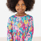 Feeling Floral 3/4 Sleeve Pocket Twirl Dress
