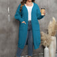 Long Sleeve Pocketed Cardigan