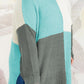 Color Block Round Neck Sweater