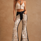 Rodeo Bell Bottom Jean in Black/Brown