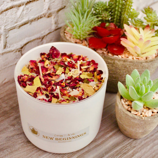 New Beginnings Intention Candle