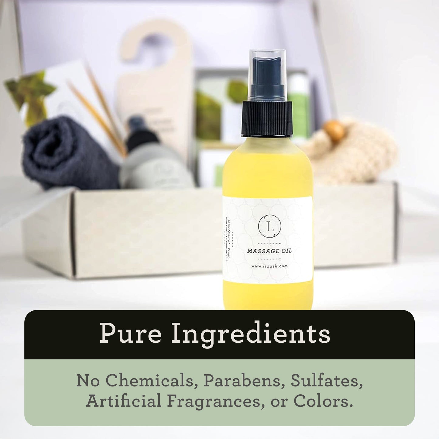 The Ultimate Natural Spa Experience –4 Piece Artisanal Wellness in a Gift Box