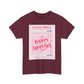 Pretty Curvy Girl Tee — Pink Guest Check Graphic Shirt