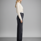 Elodie Tummy Control Inseam Transform High Rise A-line Wide Jeans