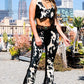 Rodeo Bell Bottom Jean in Black