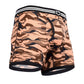 4.0 Polyester Camo Men's Dual Pouch Boxer Brief