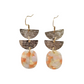 Elena Earrings - Orange Dream