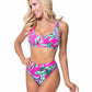 RIBBED ELASTIC BAND BIKINI SET