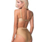 SOLID HIGH WAIST BIKINI SET WITH BELT