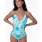TIE DYE ONE PIECE SWIMSUIT