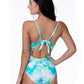 TIE DYE ONE PIECE SWIMSUIT