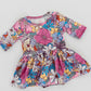 Mauve What's Up Buttercup Twirl Bodysuit
