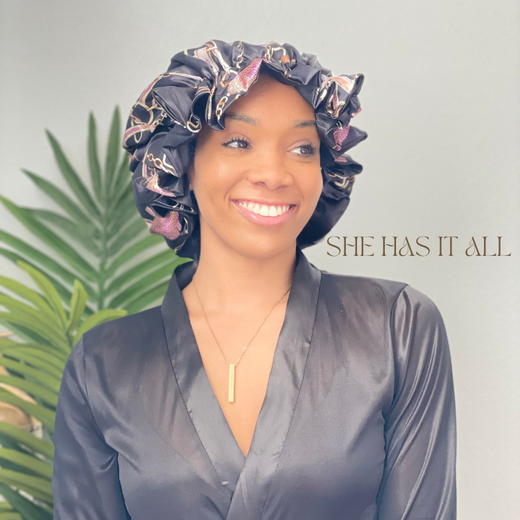 She Fancy All Satin Bonnet