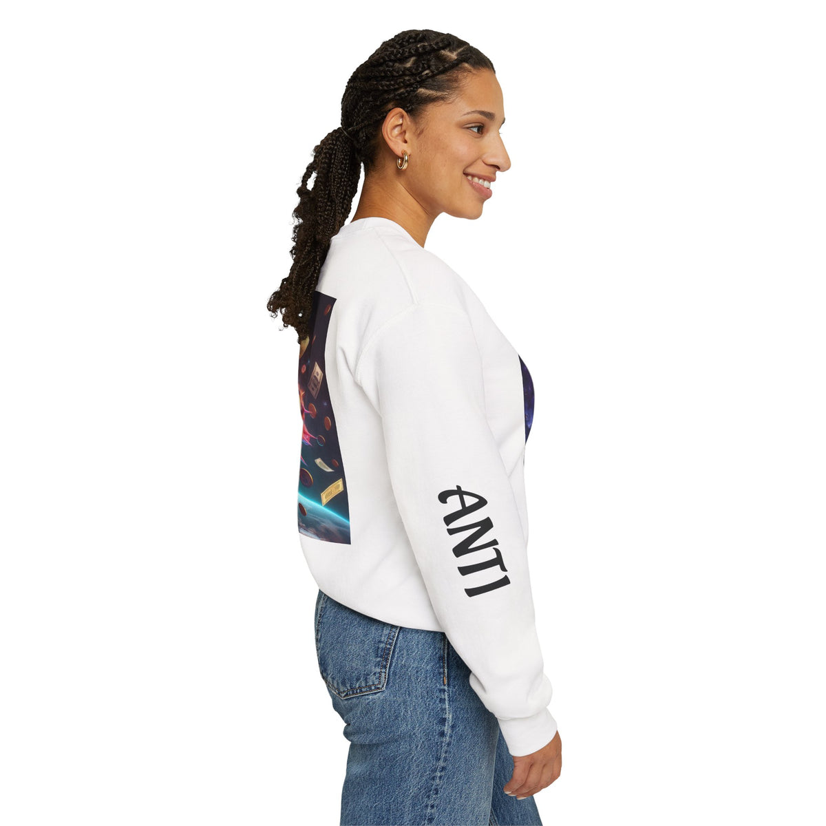 “Anti Social” Heavy Blend™ Crewneck Sweatshirt
