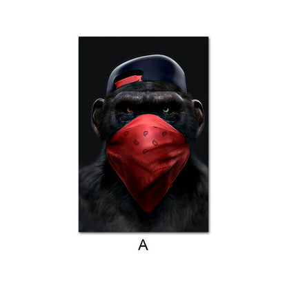 “Hear, Speak, See No Evil” Wall Art