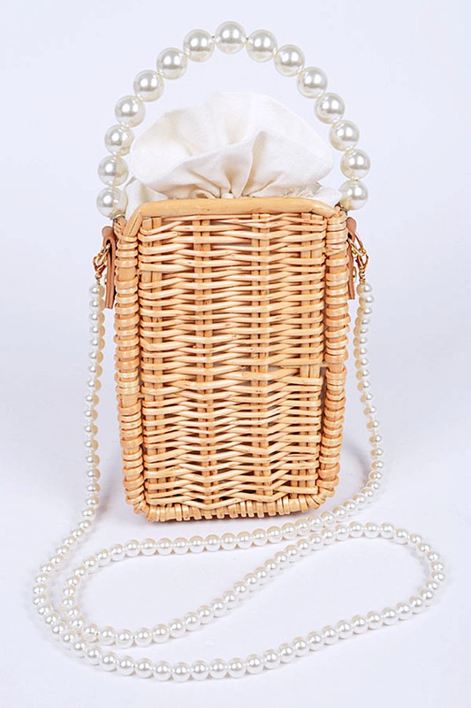 “Bamboo Bling” Clutch Bag