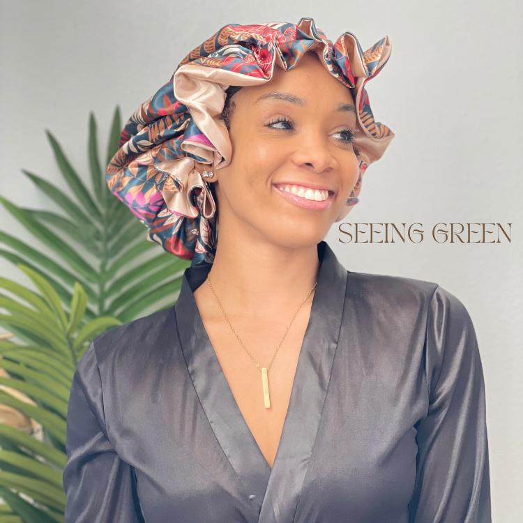 Butterfly High All Satin Bonnet