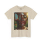 Butterfly Sunface T‑Shirt — Surreal Portrait Art Tee